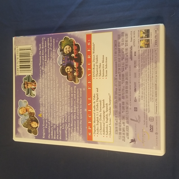 Thomas and the Magic Railroad on DVD Video Thomas the Tank Engine Peter Fonda - Picture 3 of 3
